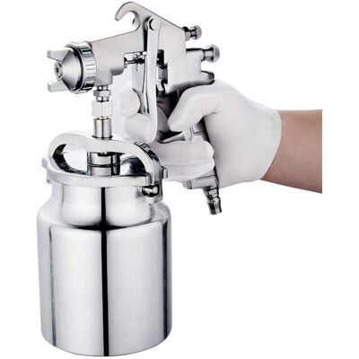 Ahlsen - Pistola pulverizadora de pintura neumática portátil - Ø2 mm - 1000 ml - Pintura en aerosol Ahlsen - Pistola pulverizadora de pintura neumática portátil - Ø2 mm - 1000 ml - Pintura en aerosol