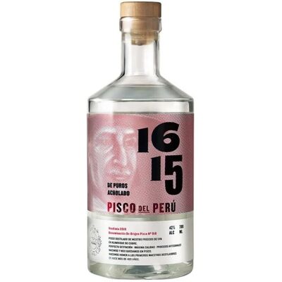 Pisco 1615 Acholado - Brandy du Pérou - Publicité Pisco 1615 Acholado - Brandy du Pérou - Publicité