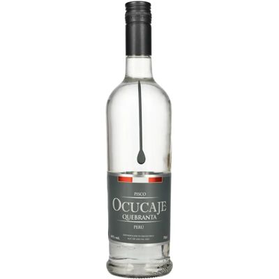Pisco Quebranta Ocucaje - 40/44% Vol. - Spirit Péruvien - Publicité Pisco Quebranta Ocucaje - 40/44% Vol. - Spirit Péruvien - Publicité