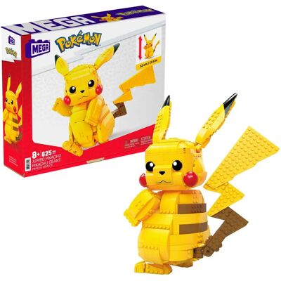 Mega Construx FVK81 Pokémon Jumbo Pikachu - Brinquedo de construção Mega Construx FVK81 Pokémon Jumbo Pikachu - Brinquedo de construção