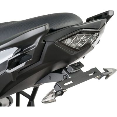 PUIG Nummerplåtshållare för Kawasaki Versys 650 - Nummerplåtshållare PUIG Nummerplåtshållare för Kawasaki Versys 650 - Nummerplåtshållare