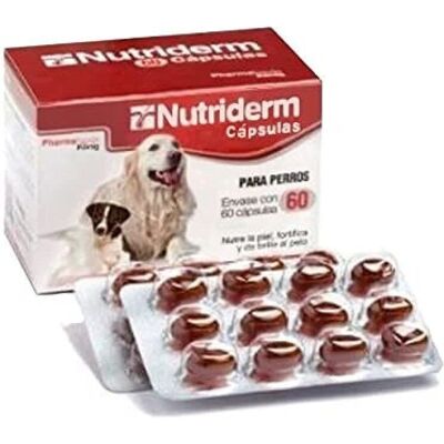 König Nutriderm Cápsulas - Cuidado de piel y pelaje para perros König Nutriderm Cápsulas - Cuidado de piel y pelaje para perros