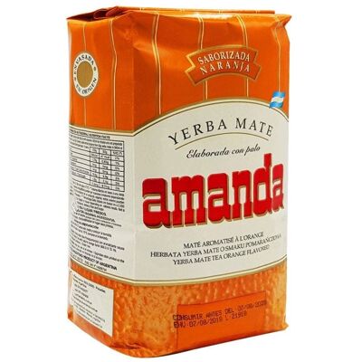 Amanda 500g Orangene Yerba Mate - Yerba Mate Amanda 500g Orangene Yerba Mate - Yerba Mate