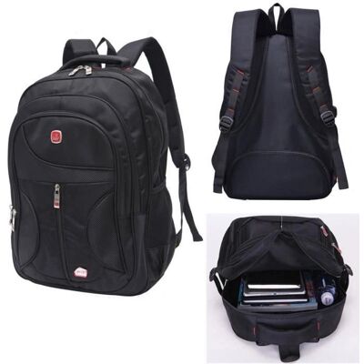 Sac à dos en nylon imperméable pour ordinateur portable - Sac à dos - Publicité Sac à dos en nylon imperméable pour ordinateur portable - Sac à dos - Publicité
