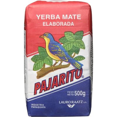 Pajarito Yerba Mate Elaborada - 500g - Yerba Mate Paraguayană Tradițională Pajarito Yerba Mate Elaborada - 500g - Yerba Mate Paraguayană Tradițională