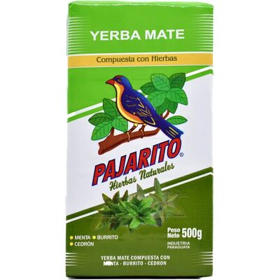 Pajarito Ceai de ierburi Mate - Ierburi aromatice - 0,5kg Yerba Mate Pajarito Ceai de ierburi Mate - Ierburi aromatice - 0,5kg Yerba Mate