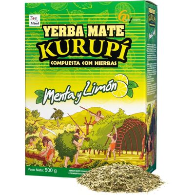 Yerba Mate Kurupi z miętą i cytryną - Yerba Yerba Mate Kurupi z miętą i cytryną - Yerba