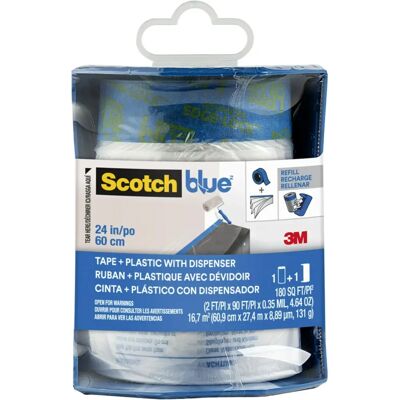ScotchBlue PTD2093EL-24-S Dispenser di Film Prenastrato per Pittura - Paint Masking Dispenser ScotchBlue PTD2093EL-24-S Dispenser di Film Prenastrato per Pittura - Paint Masking Dispenser