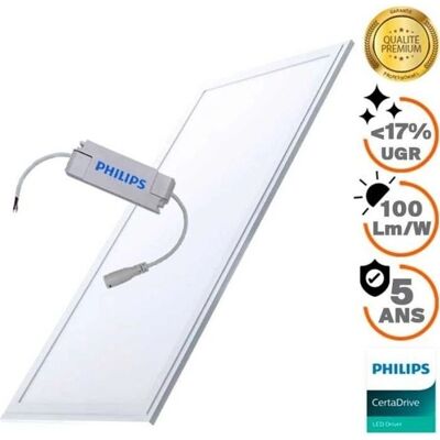 EUROPALAMP Panneau LED Ultra Fin 120X30 40W - Panneau LED - Publicité EUROPALAMP Panneau LED Ultra Fin 120X30 40W - Panneau LED - Publicité