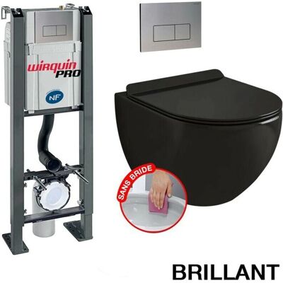 Wirquin Pro - Inodoro Moderno Suspendido - Higiene y Montaje Rápido Wirquin Pro - Inodoro Moderno Suspendido - Higiene y Montaje Rápido