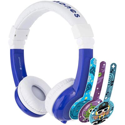BuddyPhones - Explore - Bleu - Câble - Headphones - Publicité BuddyPhones - Explore - Bleu - Câble - Headphones - Publicité