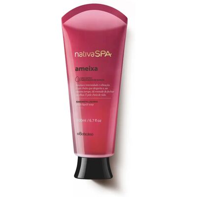 Savon liquide Nativa SPA Fleur de Prune - Corps 200ml - Publicité Savon liquide Nativa SPA Fleur de Prune - Corps 200ml - Publicité