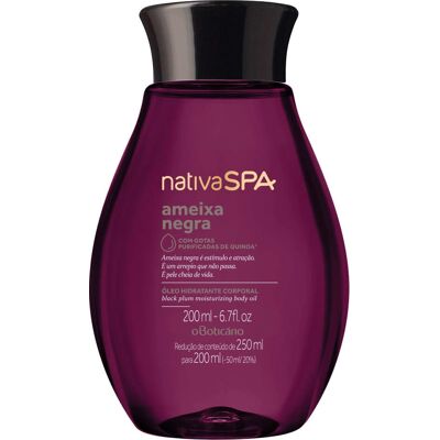 Boticário - B75914 - Prune noire - 200 ml - Body Oil - Publicité Boticário - B75914 - Prune noire - 200 ml - Body Oil - Publicité