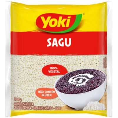 YOKI Farine de manioc Sagu - Ingrédient alimentaire sans gluten - Publicité YOKI Farine de manioc Sagu - Ingrédient alimentaire sans gluten - Publicité