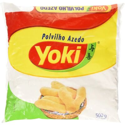 Yoki Polvilho Azedo 500G - Amidon - Publicité Yoki Polvilho Azedo 500G - Amidon - Publicité