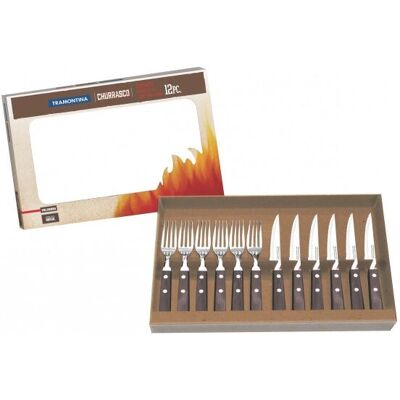 Tramontina 7891112201347 Bestikksett - 12 stk Rustfritt Tre Tramontina 7891112201347 Bestikksett - 12 stk Rustfritt Tre