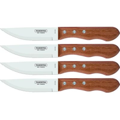 Ensemble de Couteaux à Viande Tramontina - Jumbo 25cm Acier Inoxydable Ensemble de Couteaux à Viande Tramontina - Jumbo 25cm Acier Inoxydable