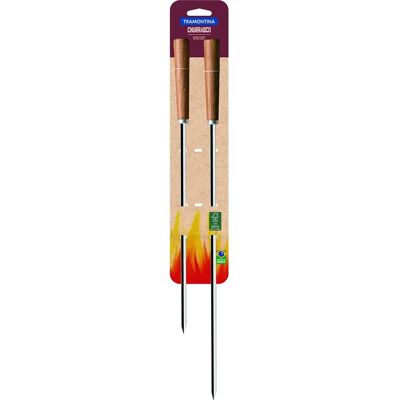 Tramontina Grillspieße-Set - Edelstahl 51/41cm - Grilltyp Tramontina Grillspieße-Set - Edelstahl 51/41cm - Grilltyp