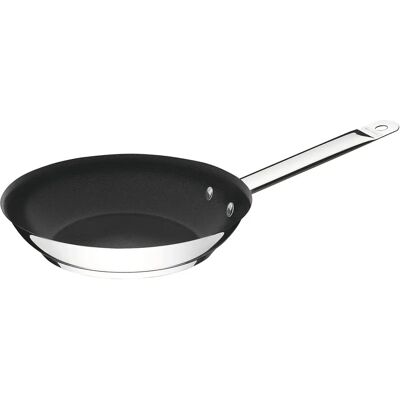 Poêle Tramontina Inox - 26cm, Antiadhésif, Fond Triple - Professionnel Poêle Tramontina Inox - 26cm, Antiadhésif, Fond Triple - Professionnel