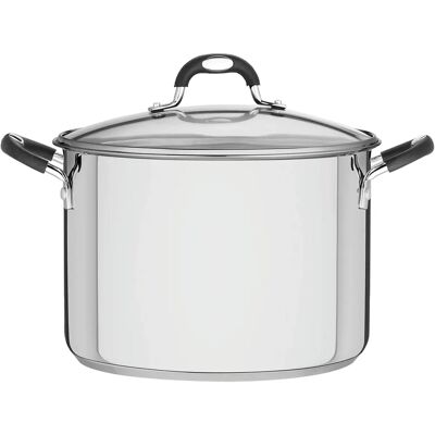 Tramontina 30 cm Stainless Steel Stock Pot - Grey Tramontina 30 cm Stainless Steel Stock Pot - Grey
