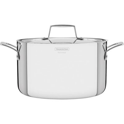 Tramontina - Edelstahltiefe Kasserolle 24cm - 5,8L Tramontina - Edelstahltiefe Kasserolle 24cm - 5,8L