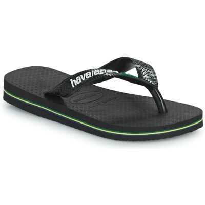 Havaianas Brazil Logo - Black/Black Havaianas Brazil Logo - Black/Black