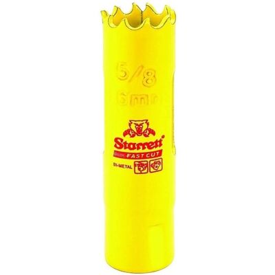 Starrett Bi-metal Fast Cut Drilling Crown - 16mm Starrett Bi-metal Fast Cut Drilling Crown - 16mm