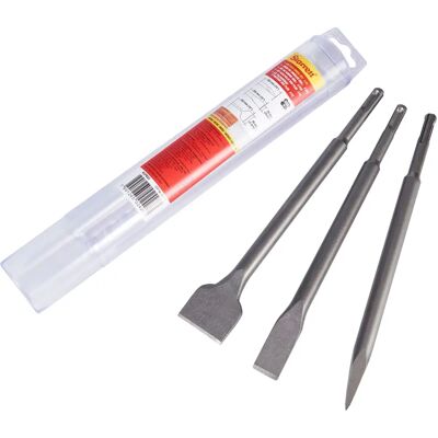 Starrett - KCPK03 - 3-piece - Wide flat chisels - Chisel set Starrett - KCPK03 - 3-piece - Wide flat chisels - Chisel set