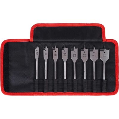 Starrett Platt träborrset - 8 delar KFWDK08 Starrett Platt träborrset - 8 delar KFWDK08