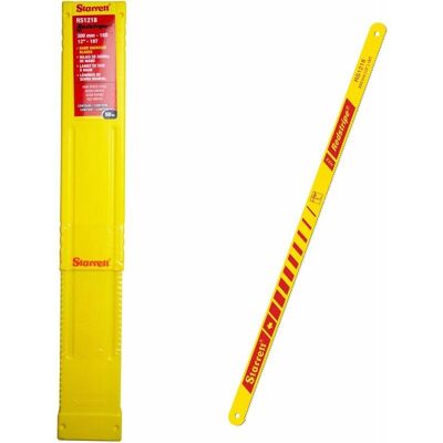 Starrett Red Stripe HSS Hacksaw Blades - 300mm, 18 TPI, 50 pieces - Hacksaw Blades Starrett Red Stripe HSS Hacksaw Blades - 300mm, 18 TPI, 50 pieces - Hacksaw Blades