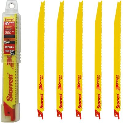Starrett BU310DT-5 Wood Cutting Jigsaw Blades - Pack of 5 Starrett BU310DT-5 Wood Cutting Jigsaw Blades - Pack of 5