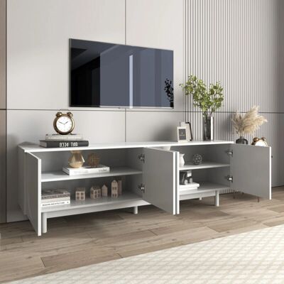 REDOM - Mobile tv basso leggero - Cuatro puertas - Mueble TV REDOM - Mobile tv basso leggero - Cuatro puertas - Mueble TV