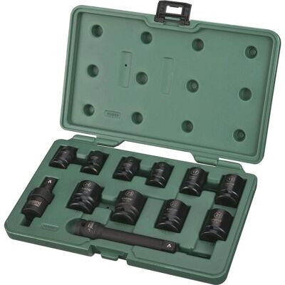 Zestaw nasadek udarowych SATA 1/2'' 10 szt. - Klucze udarowe Zestaw nasadek udarowych SATA 1/2'' 10 szt. - Klucze udarowe