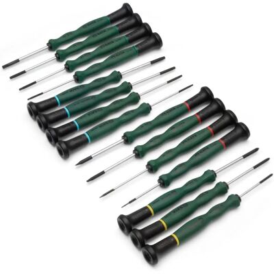 Kit de 15 tournevis électroniques SATA - Ensemble de tournevis - Publicité Kit de 15 tournevis électroniques SATA - Ensemble de tournevis - Publicité
