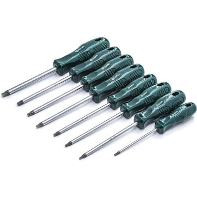 SATA - Torx 8-Piece T8-T40 - Ergonomiczny uchwyt - Zestaw śrubokrętów SATA - Torx 8-Piece T8-T40 - Ergonomiczny uchwyt - Zestaw śrubokrętów