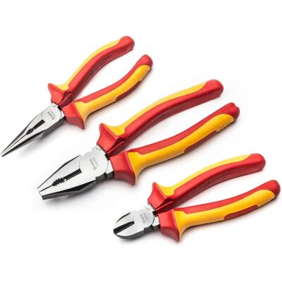 Kit de Pinces SATA - Isolé, 3 pièces - Ensemble de Pince - Publicité Kit de Pinces SATA - Isolé, 3 pièces - Ensemble de Pince - Publicité