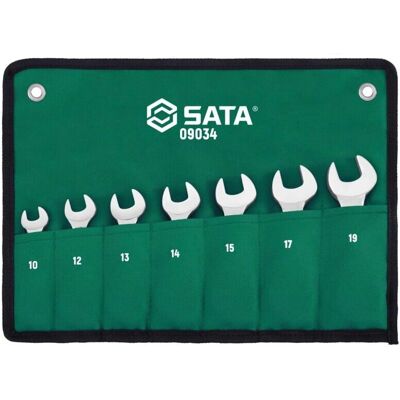 SATA Modell 10-19mm - Schraubenschlüssel-Set SATA Modell 10-19mm - Schraubenschlüssel-Set