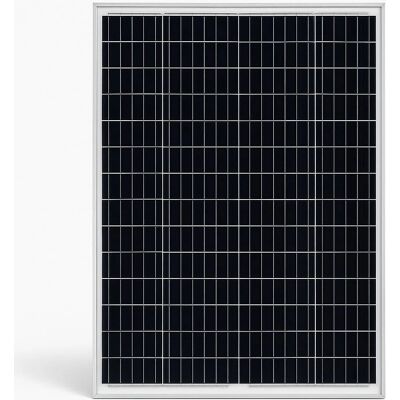 BES Pannello Solare 50W - Monocristallino, Compatto, Nero BES Pannello Solare 50W - Monocristallino, Compatto, Nero