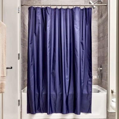 InterDesign Blu Navy Tenda doccia impermeabile - Tenda doccia InterDesign Blu Navy Tenda doccia impermeabile - Tenda doccia
