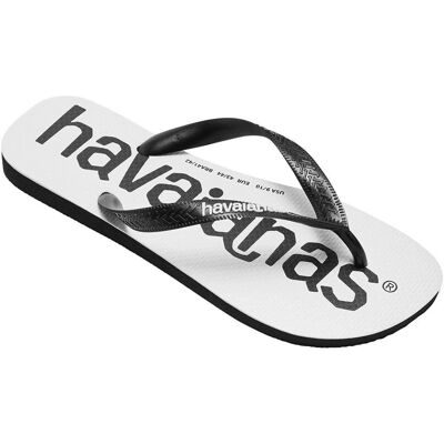 Havaianas Top Logomania - noir/noir/blanc (1069) - Publicité Havaianas Top Logomania - noir/noir/blanc (1069) - Publicité
