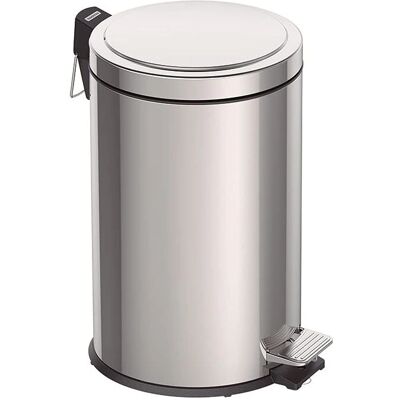 Secchiello con pedale in acciaio inox Tramontina - 12L Secchiello con pedale in acciaio inox Tramontina - 12L