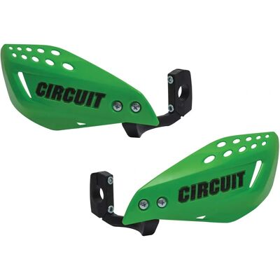 Protection Mains Circuit Equipment Vector - Noir Vert - Pour Motocross & Enduro - Publicité Protection Mains Circuit Equipment Vector - Noir Vert - Pour Motocross & Enduro - Publicité