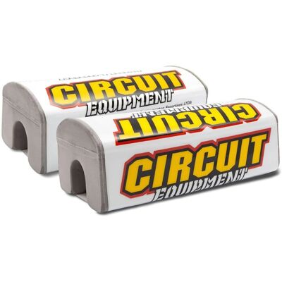 Circuit I.11 Tamponi per manubrio bianchi - Alta assorbenza, Ø 28,6mm Circuit I.11 Tamponi per manubrio bianchi - Alta assorbenza, Ø 28,6mm