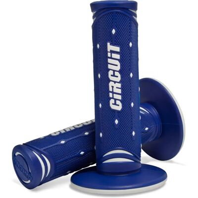 Circuit Equipment JUPITER Racing Grip - Wit Blauw - Unisex Circuit Equipment JUPITER Racing Grip - Wit Blauw - Unisex