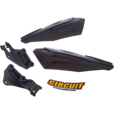 Circuit Equipment DAKAR Hand Guard - Schwarz Carbon - Hand Protection Circuit Equipment DAKAR Hand Guard - Schwarz Carbon - Hand Protection
