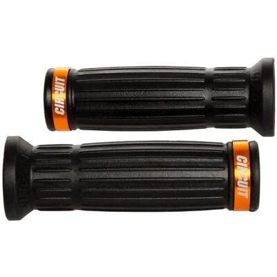 Circuit Equipment CLASSIC Gummigriffe Noir Or - Poignées pour vélos de route et scooters Circuit Equipment CLASSIC Gummigriffe Noir Or - Poignées pour vélos de route et scooters
