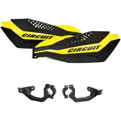 Protector de Manos Circuit Equipment - Aspecto de carbono para manillares de 22/28mm Protector de Manos Circuit Equipment - Aspecto de carbono para manillares de 22/28mm