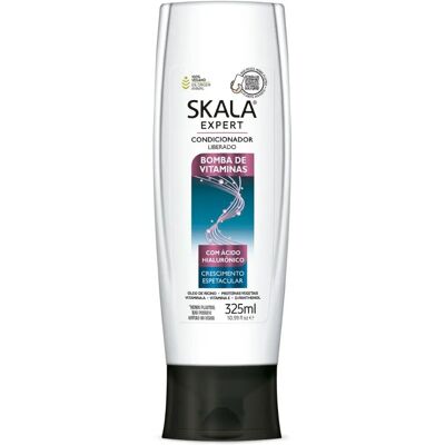 Condicionador Bomba de Vitaminas Skala - Crescimento Capilar - Vegano - 325ml Condicionador Bomba de Vitaminas Skala - Crescimento Capilar - Vegano - 325ml