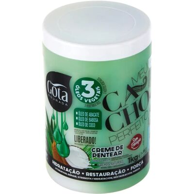 Gota Dourada Marca Modelo - Creme Capilar para Cabelos Secos e Cacheados Gota Dourada Marca Modelo - Creme Capilar para Cabelos Secos e Cacheados