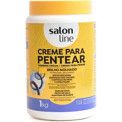 Crema para peinar Salon Line Wet Shine - 1kg - Crema de peinar Crema para peinar Salon Line Wet Shine - 1kg - Crema de peinar